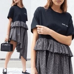 ❤️Sandy Liang Floral Asymmetrical Dress❤️